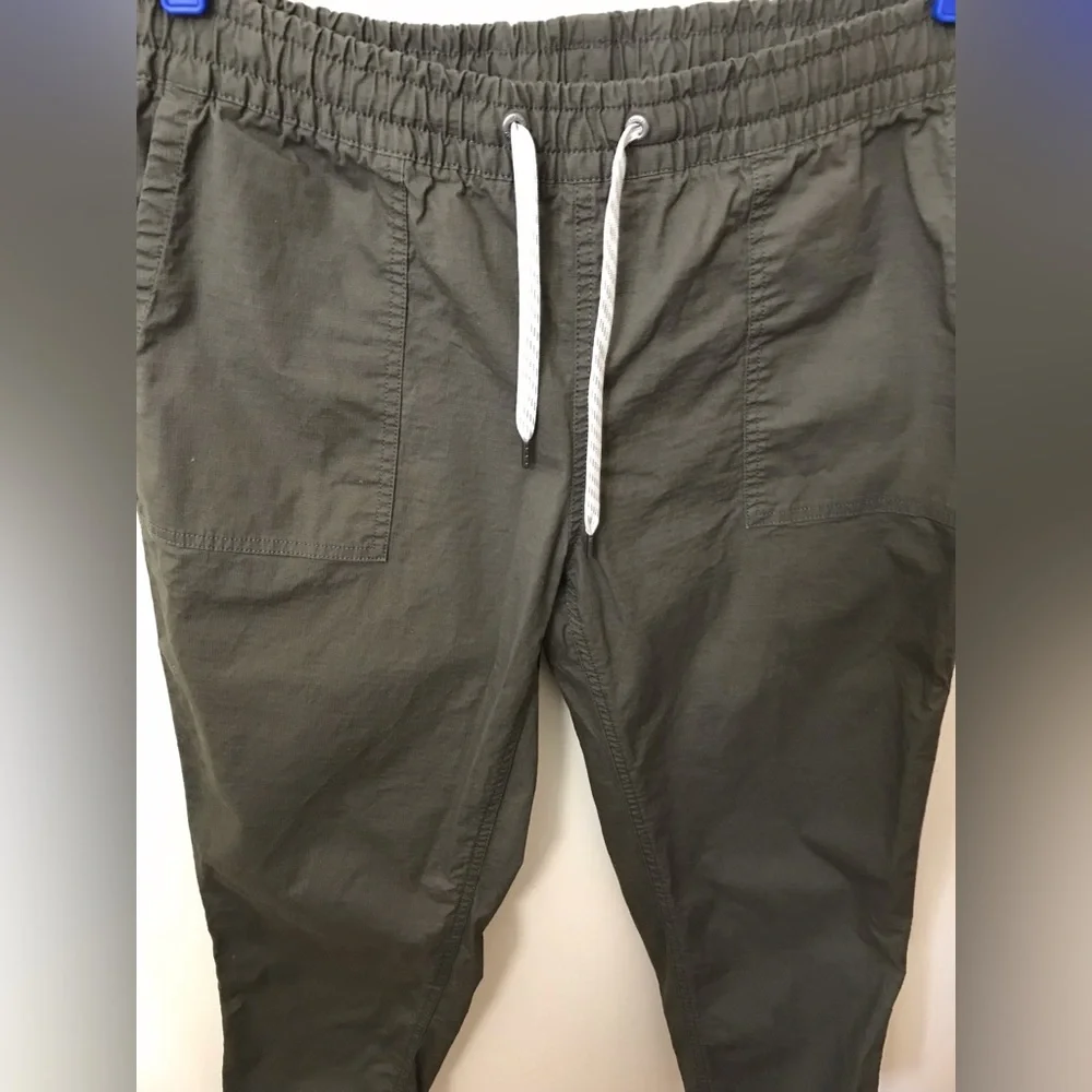 Vuori Womens Organic Cotton Vintage Ripstop Mid Rise Relaxed Fit Pant Size M - Picture 6 of 14